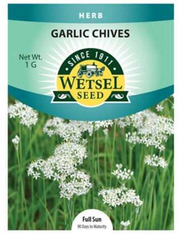 Wetsel Seed Herb, "Garlic Chives" 1 Gram