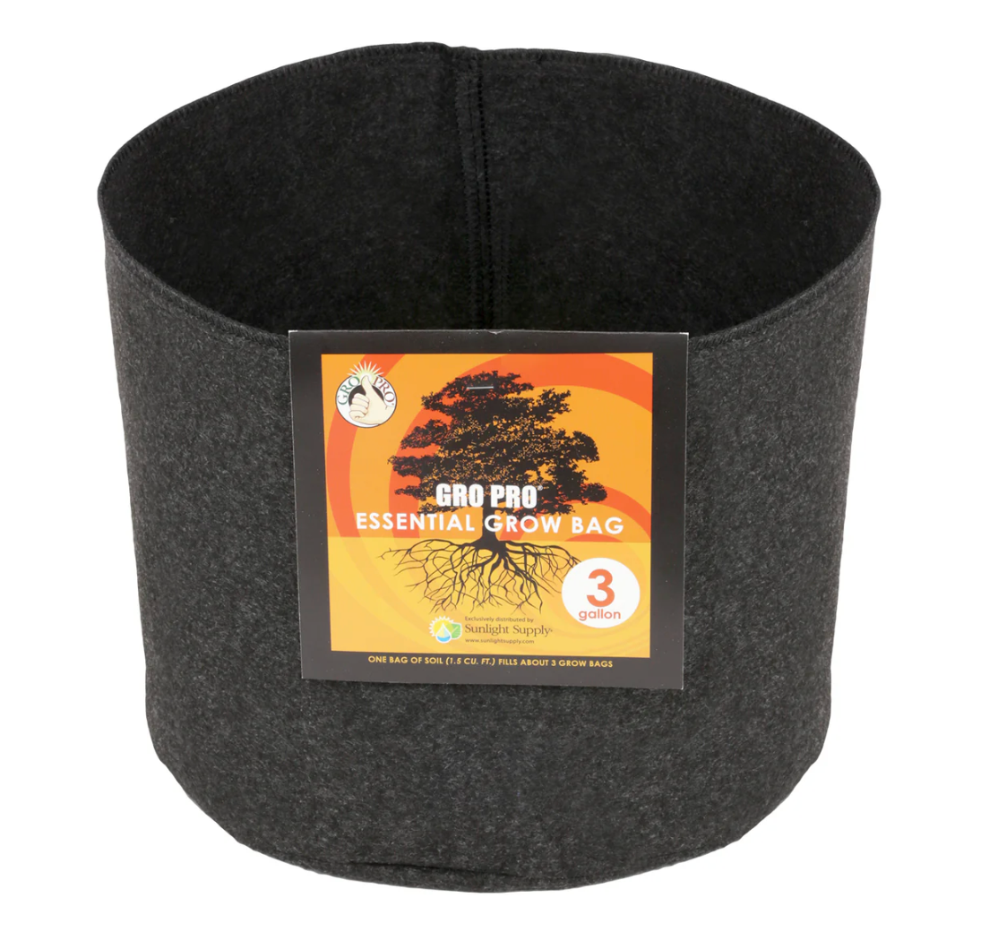 Gro Pro 3 Gal Fabric Pot