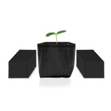 AC Infinity Nursery Bags 1/4 Gallon, Non-Woven Fabric Growing Pouches, 50-Pack - AC-NBB4-50
