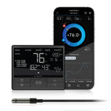 AC Infinity CONTROLLER 69 PRO, Independent Programs for Four Devices, Dynamic VPD, Temperature, Humidity, Scheduling, Cycles, Levels Control, Data App, Bluetooth + WiFi - CTR69P