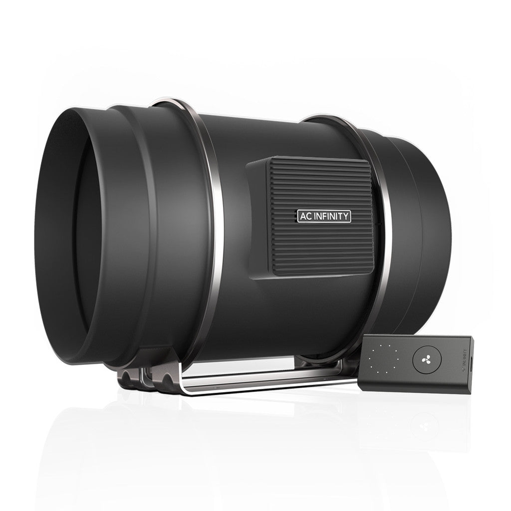 AC Infinity CLOUDLINE S8, Quiet Inline Fan 8" with Speed Controller