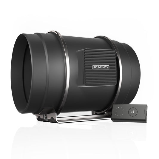AC Infinity CLOUDLINE S8, Quiet Inline Fan 8" with Speed Controller