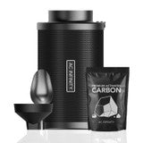 AC Infinity Refillable Carbon Filter Kit, with Charcoal Refill, 6-Inch AC-RCF6