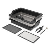 AC Infinity Large Trim Tray System, 3-Tray & 2-Screen Kit, Interchangeable and Ergonomic Design - TTA3