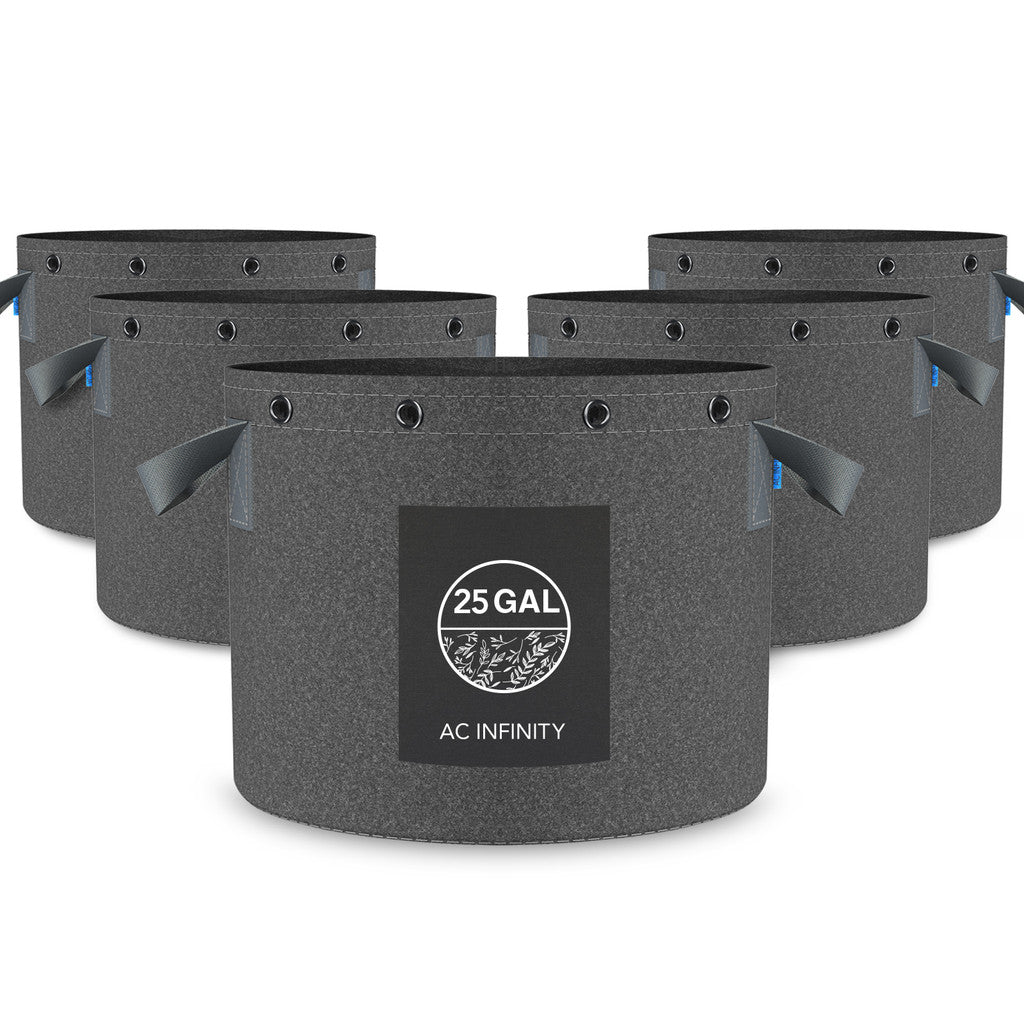 AC Infinity Fabric Pots 25gal 5pk AC-PFP25