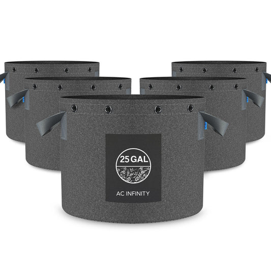 AC Infinity Fabric Pots 25gal 5pk AC-PFP25