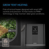 AC Infinity THERMOFORGE T3, Environmental Plant Heater, Smart VPD Controls, True 10 Heat Levels, Tubing Extends into Grow Tent - AC-SFT3