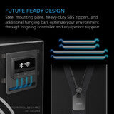 AC Infinity CLOUDLAB 864D, 2-in-1 Advance Grow Tent 5x4, Thickest 1 In. Poles, Highest Density 2000D Mylar Canvas, 60" x 48" x 80" - AC-CBD864