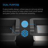 AC Infinity Large Trim Tray System, 3-Tray & 2-Screen Kit, Interchangeable and Ergonomic Design - TTA3