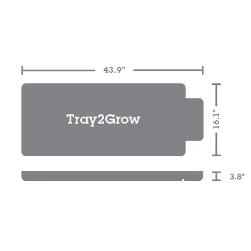 AutoPot Tray2Grow System Microgreens Setup x2 Tray
