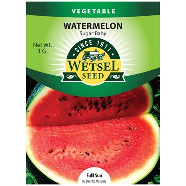 Wetsel Seed Vegetable, "Sugar Baby Watermelon" 3.5g