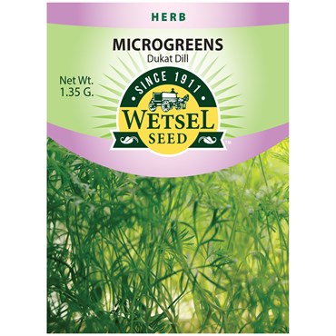 Wetsel Seed Microgreens, "Dukat Dill" 1.35g