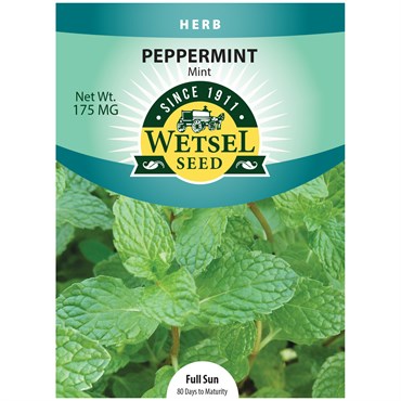 Wetsel Seed Herb, "Peppermint" 1.75mg