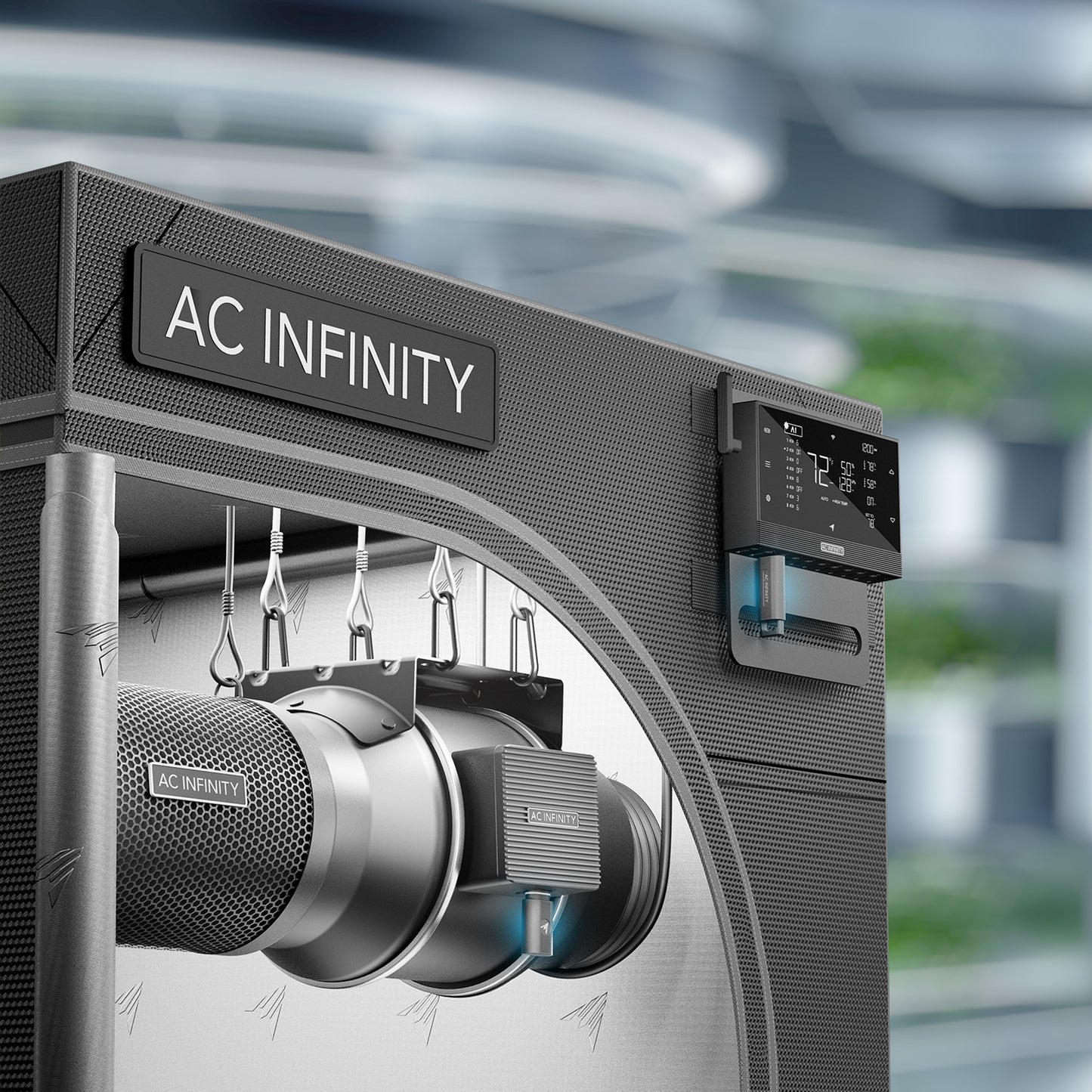 Ac Infinity UIS 1-to-1 Wireless Transmitter & Receiver, for UIS Devices and Controllers AC-WTA3