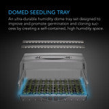 AC Infinity - Heavy-Duty Humidity Dome 6x12 Kit with LED Lighting