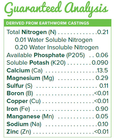 Mountain Gate Worm Castings 1cf