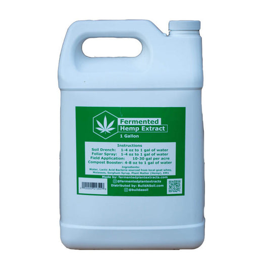 BuildASoil Liquid Fermented Hemp Extract 1gal