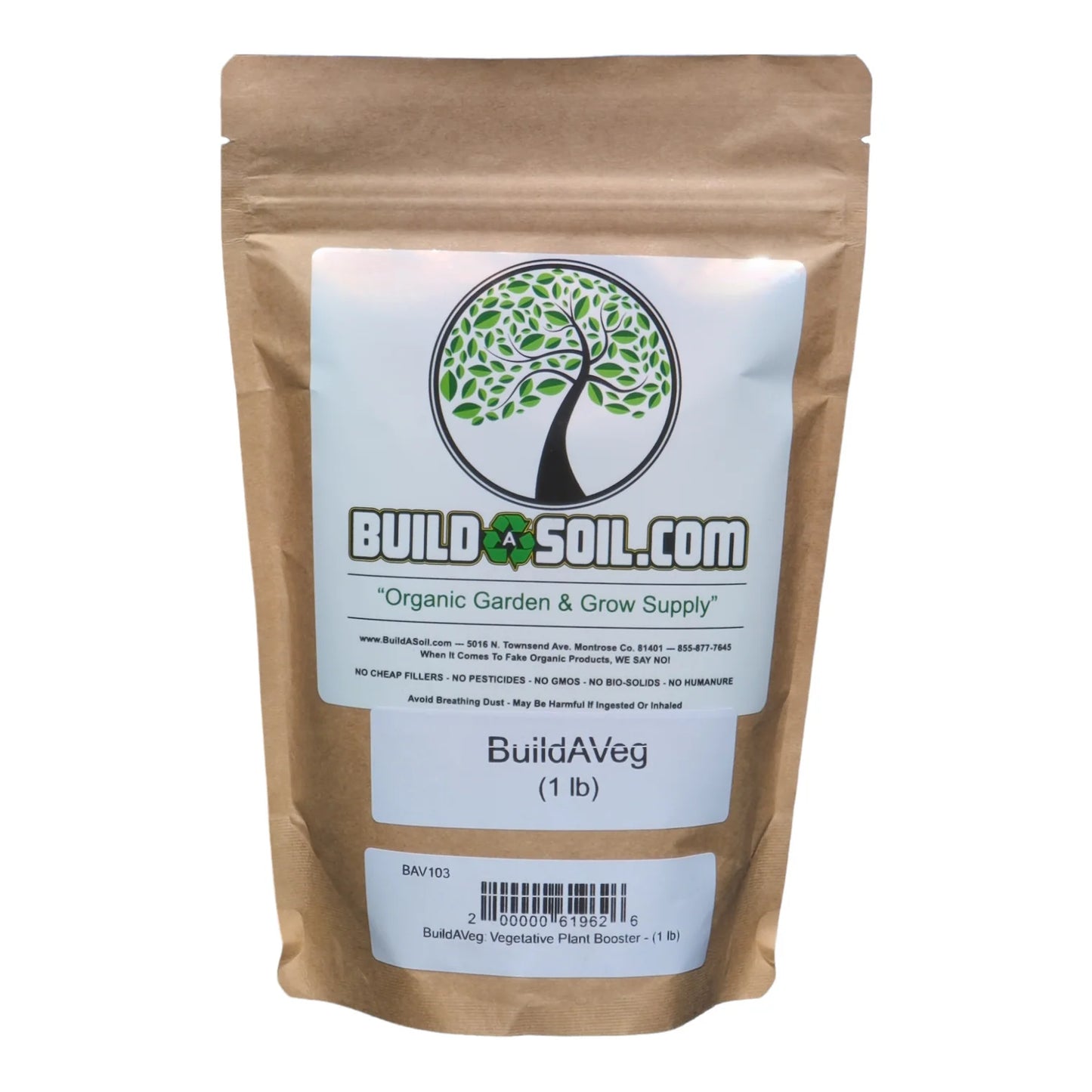 BuildASoil Build A Veg 1lb