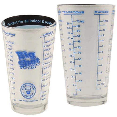 Measure Master Big Shot Glass 12oz