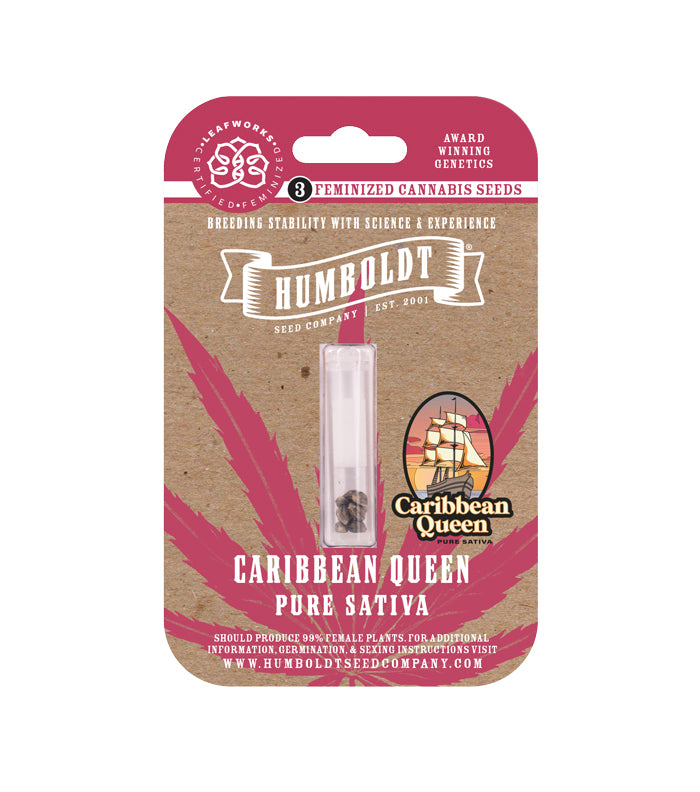 Humboldt Seed Company "Caribbean Queen" 3pk Feminized