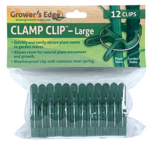 Growers Edge Clamp Clip Large 12ct