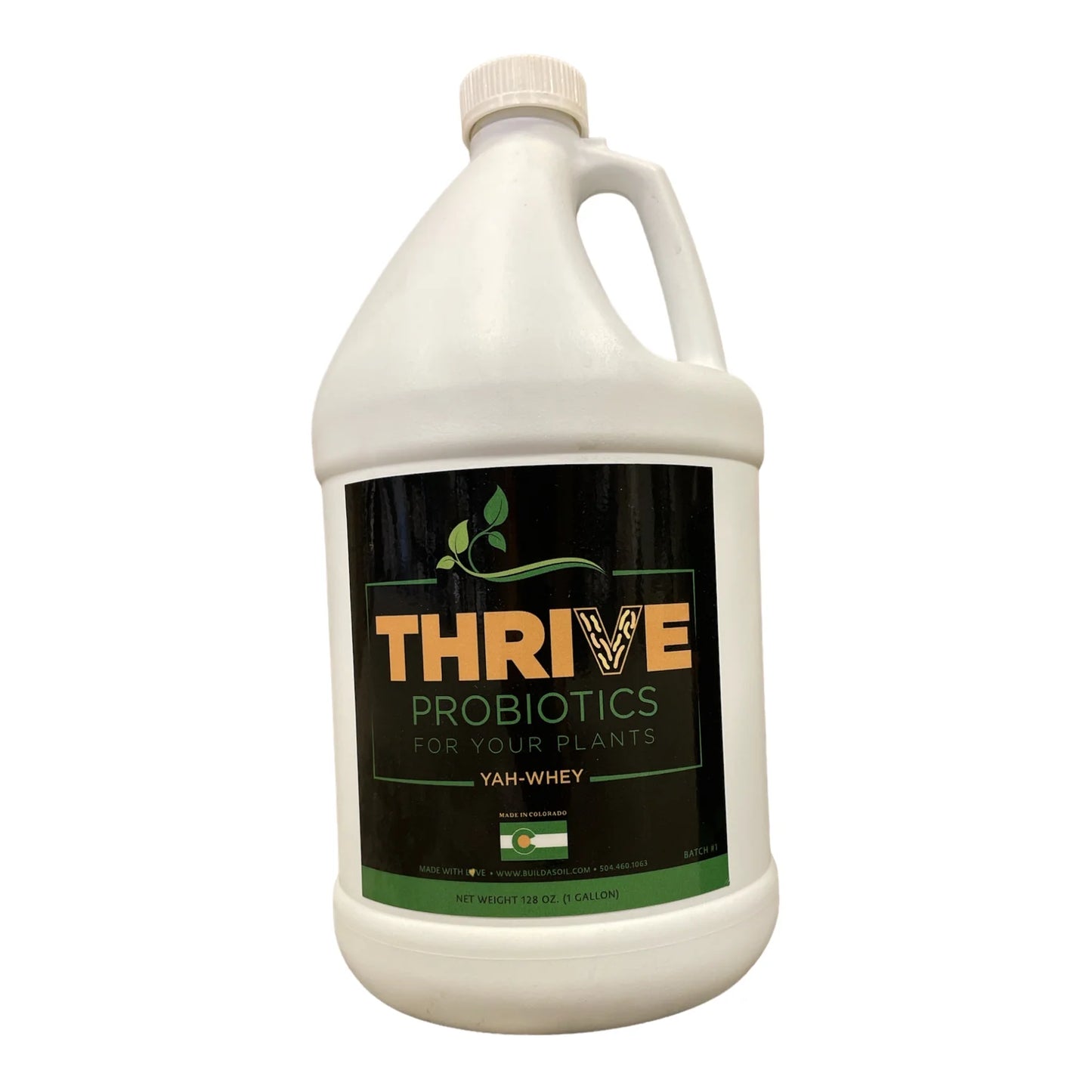 BuildASoil Thrive Probiotics Yah-Whey 1gal