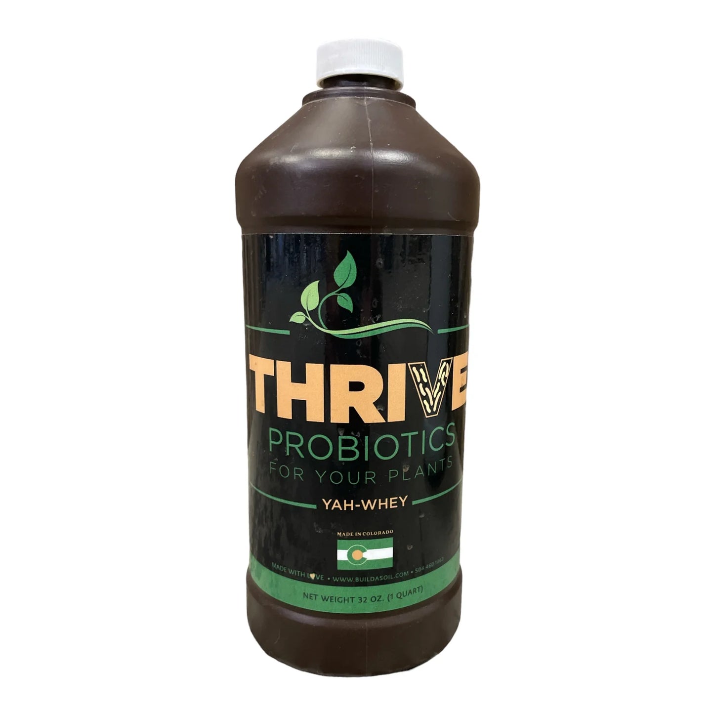 BuildASoil Thrive Probiotics Yah-Whey 1qt