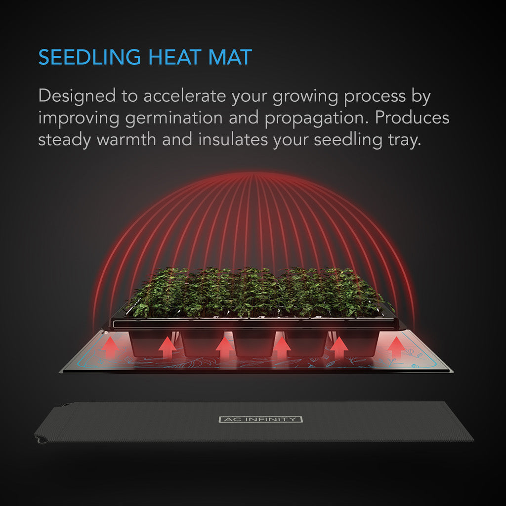 AC Infinity S3 Seedling Heat Mat 10" x 20.75" AC-SMS3