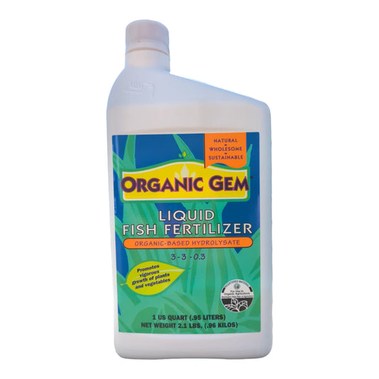 Organic Gem Fish Fertilizer 1Qt