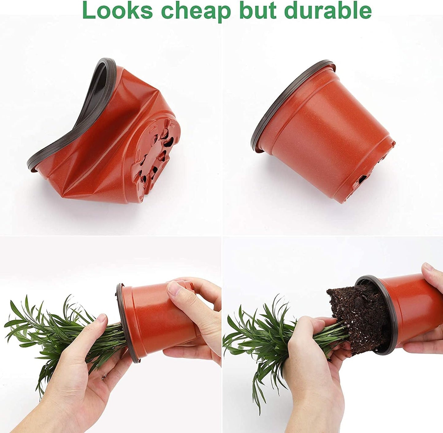 Single Plant Pot with Humidity Dome 4in