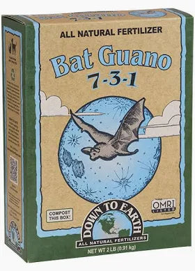 DownToEarth Bat Guano 2lb 7-3-1