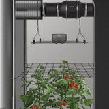 AC Infinity Grow Tent Trellis Netting, Flexible Elastic Cords, 2'x4’ AC-ETB24