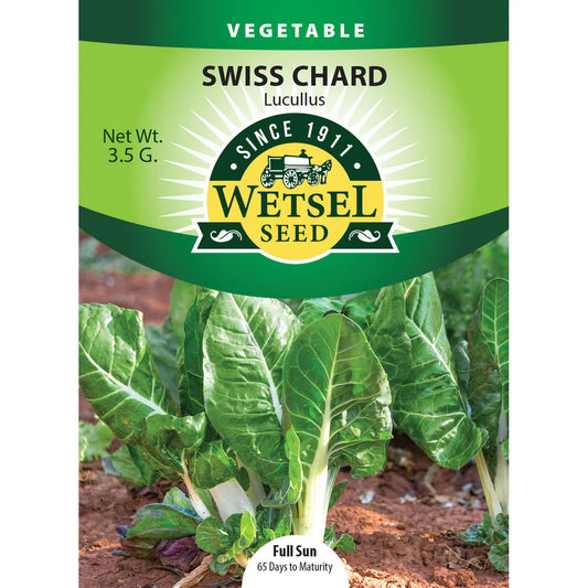 Wetsel Seed Vegetable, "Lucullus Swiss Chard" 3.5g