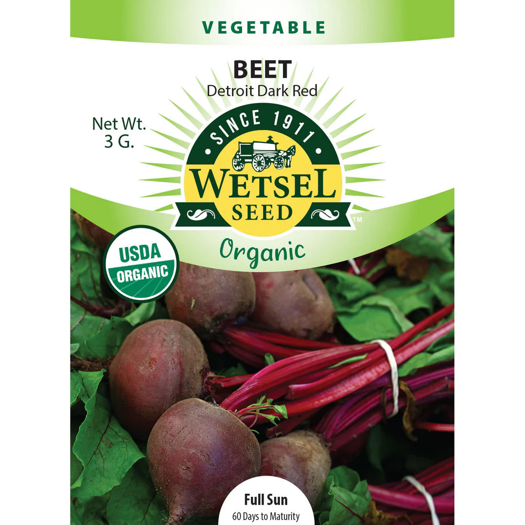 Wetsel Seed Vegetable, "Detroit Beet" 4.5g